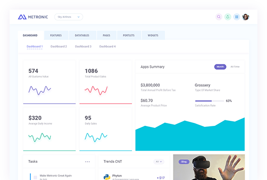 Demo 10 - Enterprise Dashboard